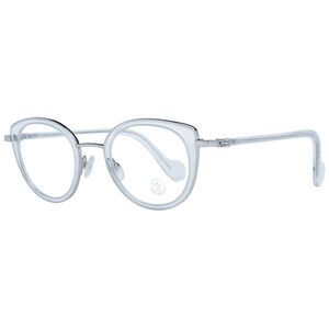 Moncler White Plastic Glasses Women's (Frames)
